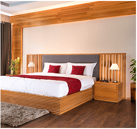 Western Hemlock Wood - Bed