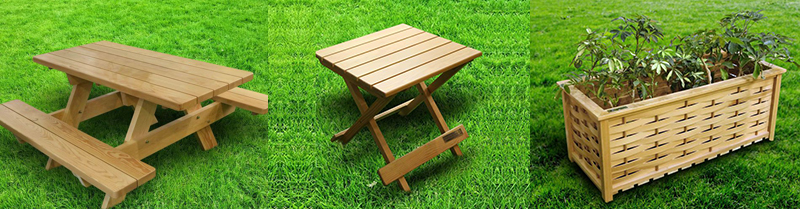 Yellow cedar & Western red cedar Canadian wood species just right for Outdoors