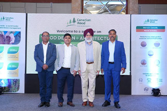 Canadian Wood organizes an educational seminar for Architectural faculty in Bengaluru